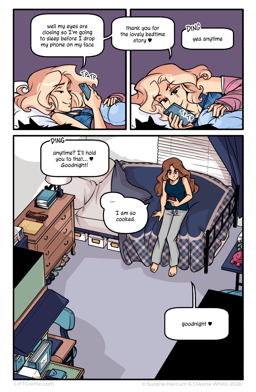 she's using a lot of heart emojis, should i put one too..........